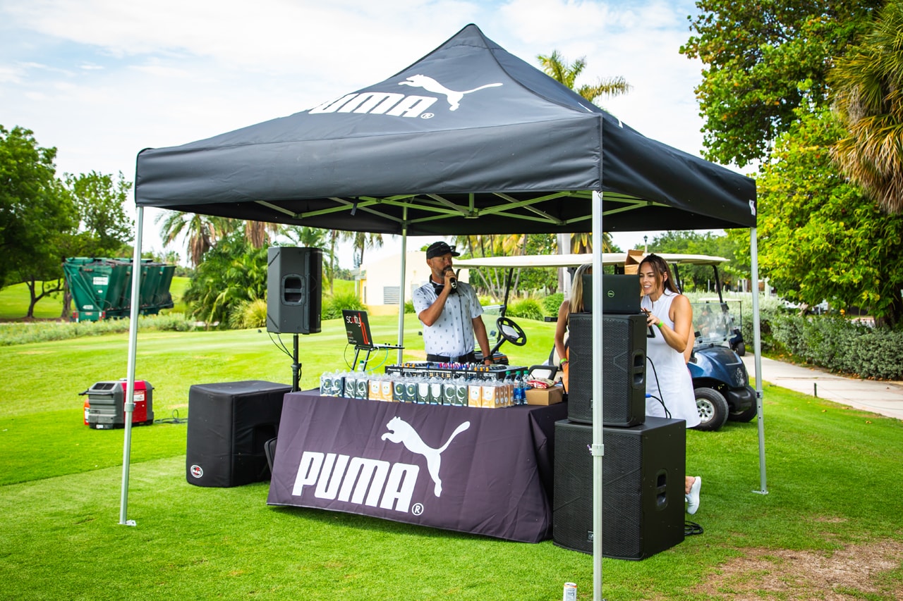 COBRA PUMA GOLF Activations Recap at HYPEGOLF Miami Sound On Hole Contests hole in one