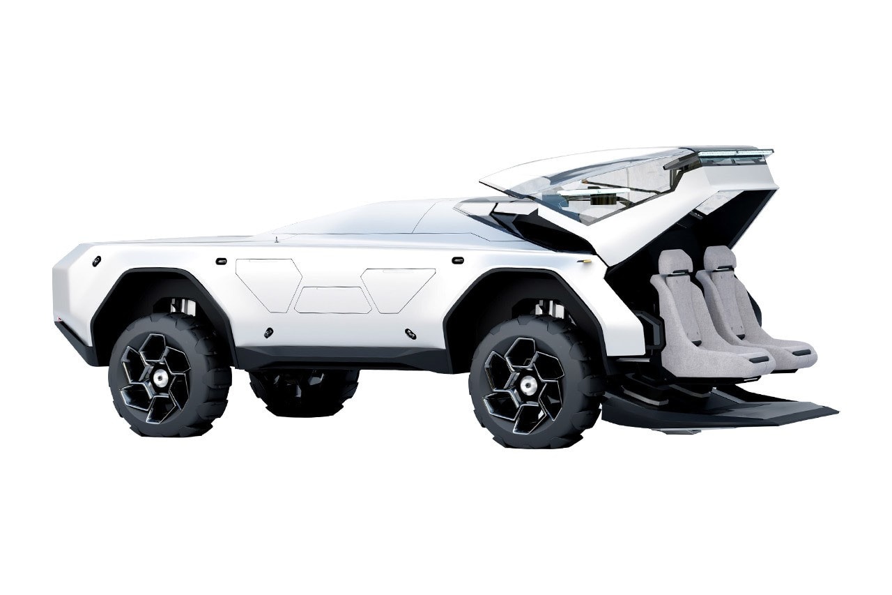 Radek Štěpán Pandemax Covid-19 Coronavirus Pandemic Tesla Cybertruck Concept Mars Probe Rover Elon Musk Trucks Off Road 