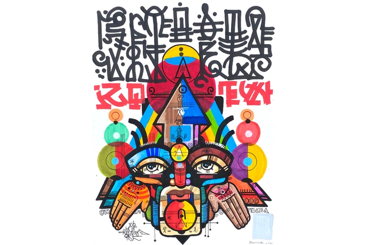 Graffiti Pioneer RAS TERMS Launches "Ancient Futurism" Solo Exhibition