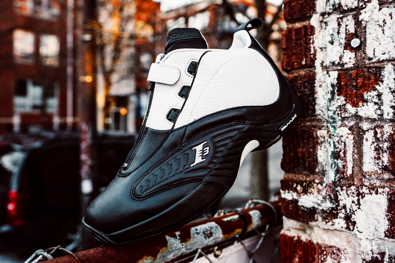 reebok allen iverson answer iv step over 20th anniversary black white g55111 nba finals tyronn lue official release date info photos price store list buying guide