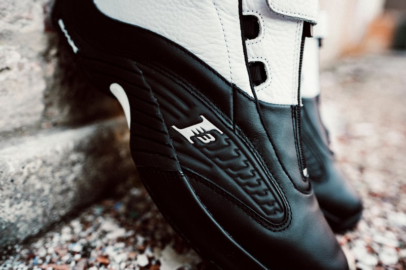 reebok allen iverson answer iv step over 20th anniversary black white g55111 nba finals tyronn lue official release date info photos price store list buying guide