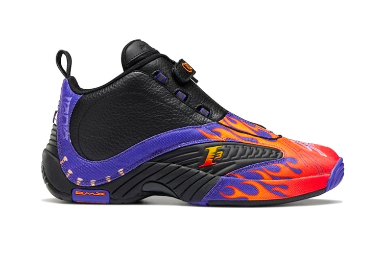 Reebok Answer IV Receives Fiery "Team Purple" Colorway