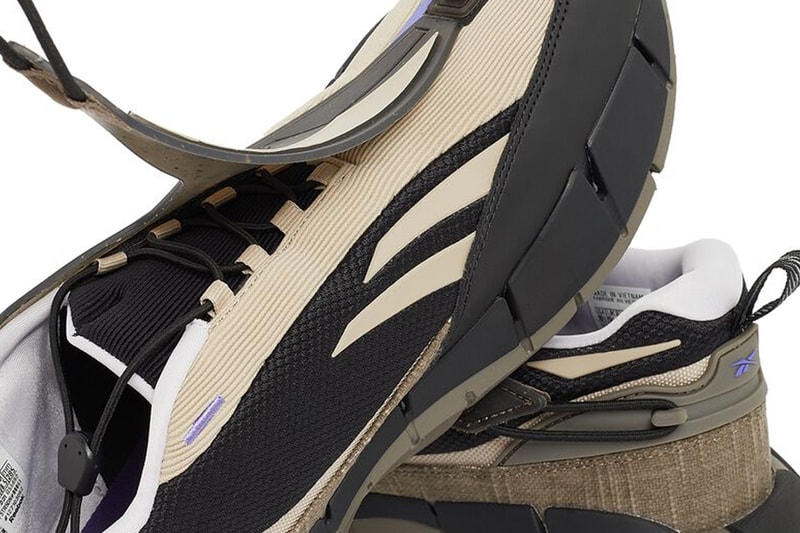 Cottweiler Reebok Zig 3D Storm Hydro Dark Orchid black menswear streetwear spring summer 2021 ss21 collection footwear info