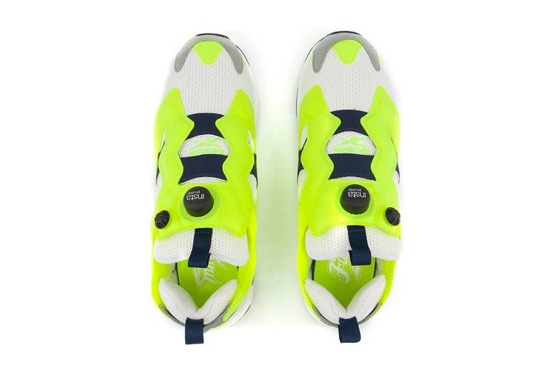 Reebok Instapump Fury OG "White/Green" Release Information Volt Lime Bold Sneaker Drop Date Closer First Look Offspring Pump it up Custom Fit