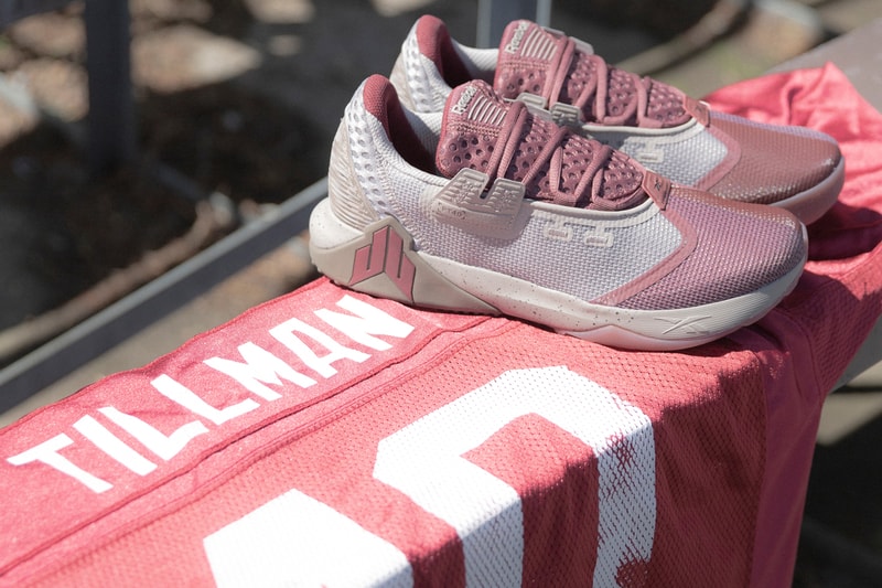 reebok jj watt iv training shoe valor pat tillman arizona cardinals trek boulder grey rich red GZ0065 official release date info photos price store list buying guide
