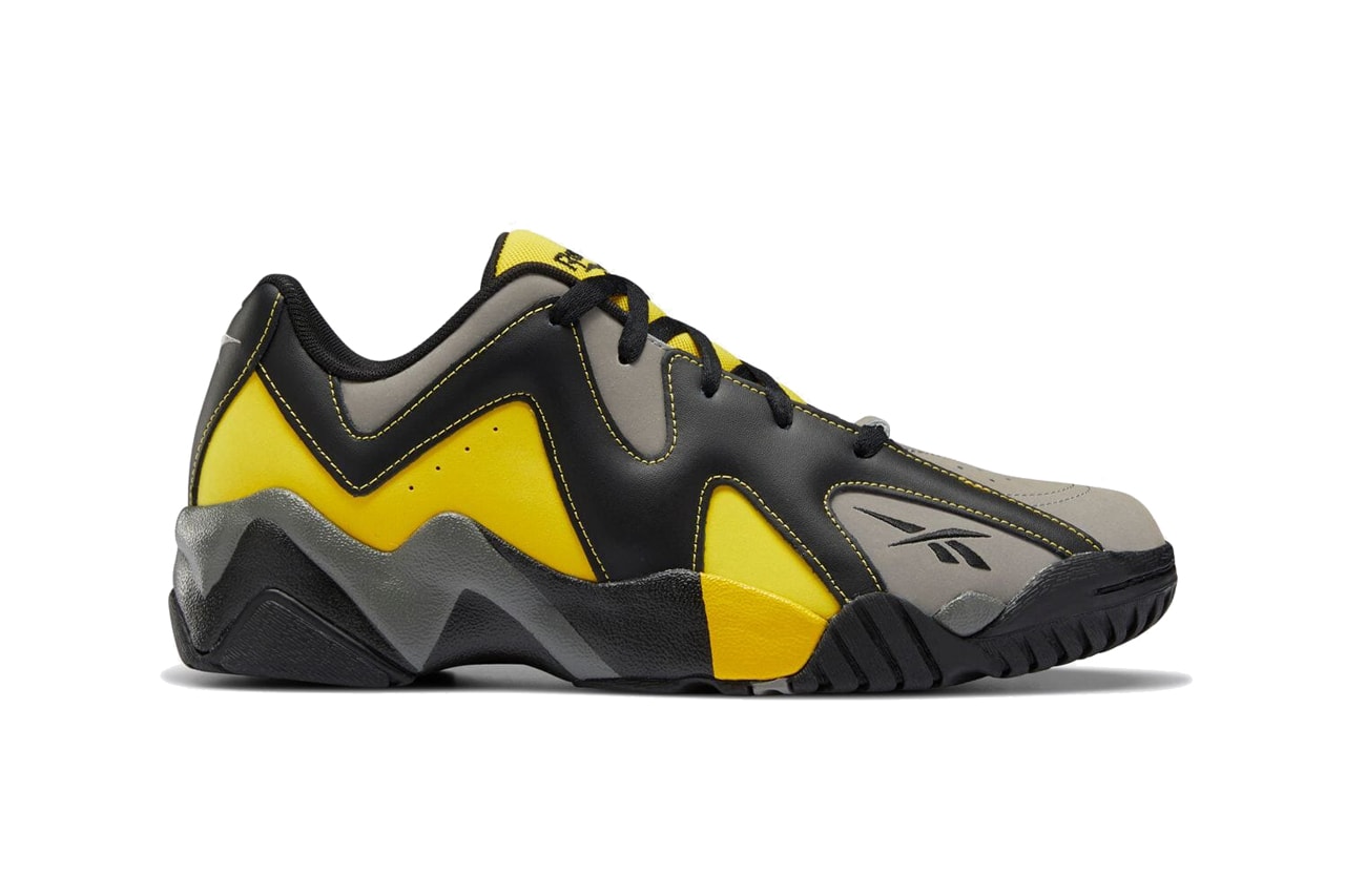 reebok kamikaze ii low shawn kemp alert yellow black space grey fy9781 official release date info photos price store list buying guide