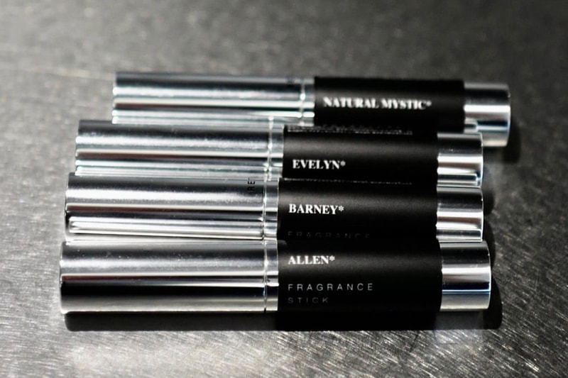 RetaW Fragrances Sticks Release Info japan design scent travel NATURAL MYSTIC* ALLEN* EVELYN* BARNEY* sliver black