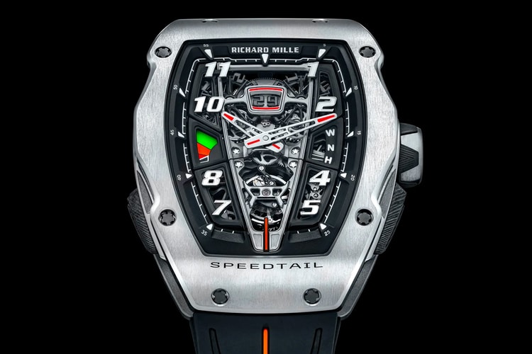 Richard Mille Captures McLaren's Speedtail Hypercar in "Hyper Watch" Form
