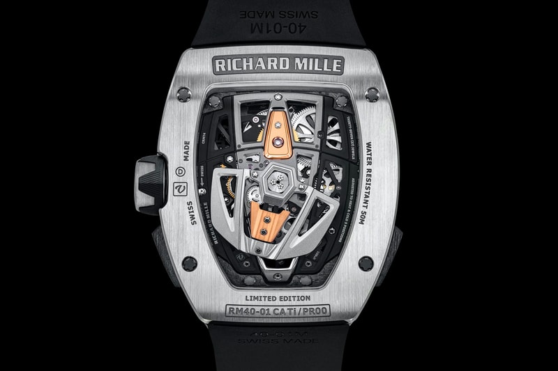 Richard Mille RM 40-01 Automatic Tourbillon McLaren Speedtail Info watches hypercars 