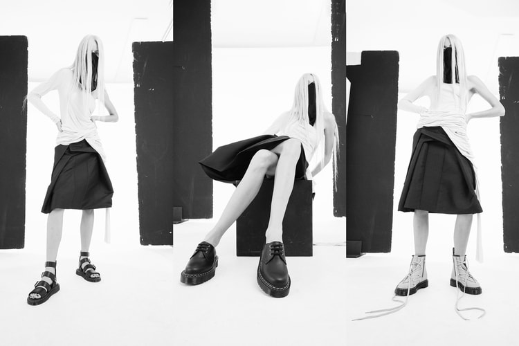 Rick Owens Revamps Dr. Martens' Iconic Footwear With Second Drop