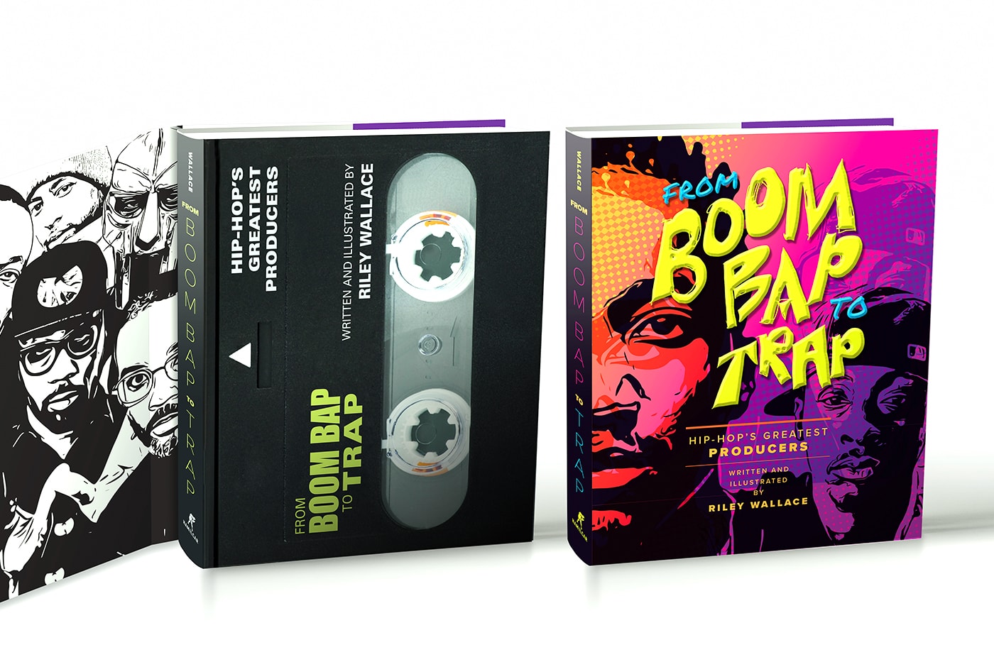 Riley Wallace From Boom Bap To Trap Book release Info kickstarter hip hop mf doom pete rock q tip