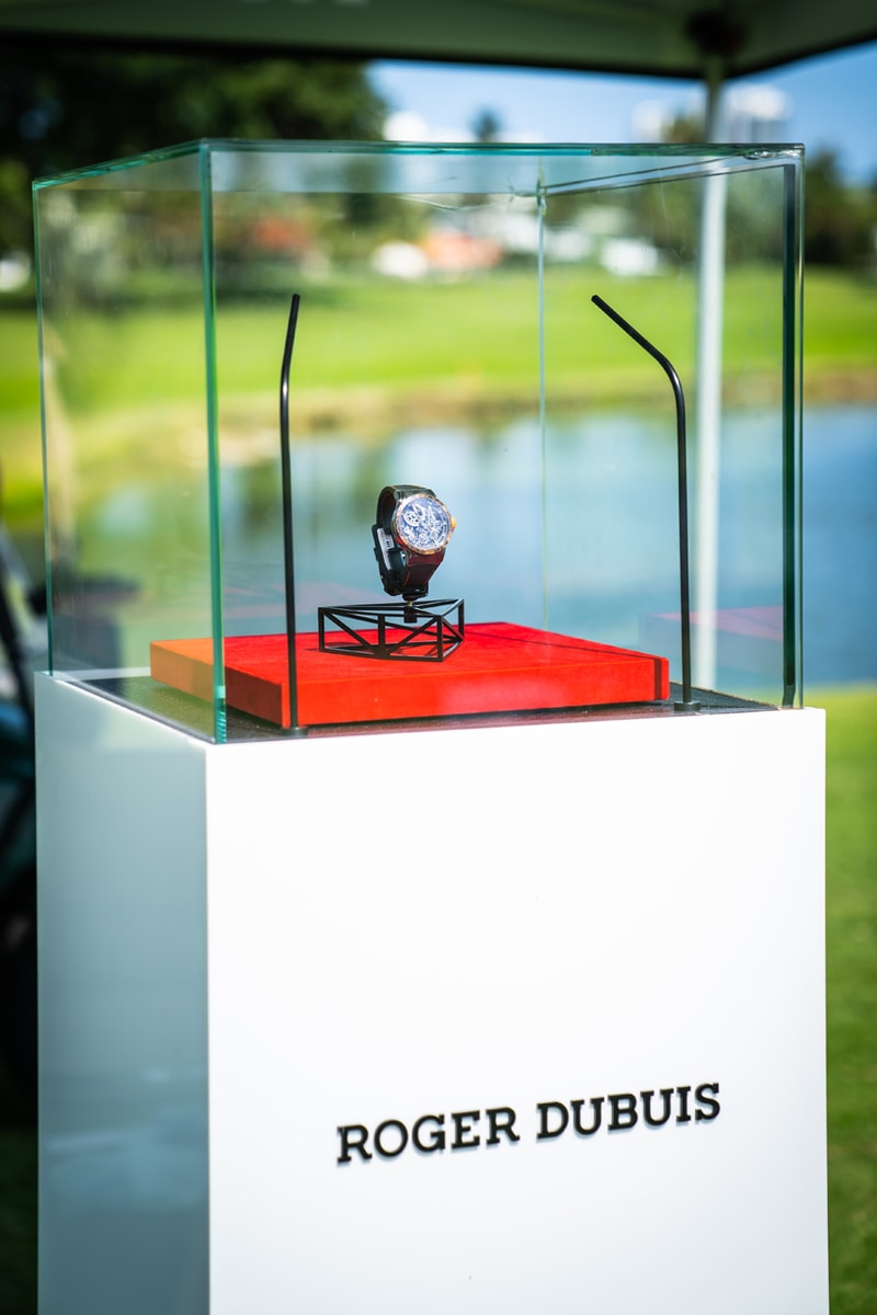 Roger Dubuis Watches and Lambos at HYPEGOLF Miami Lamborghini Aventador SVJ Urus Audi RSQ8 Miami Beach