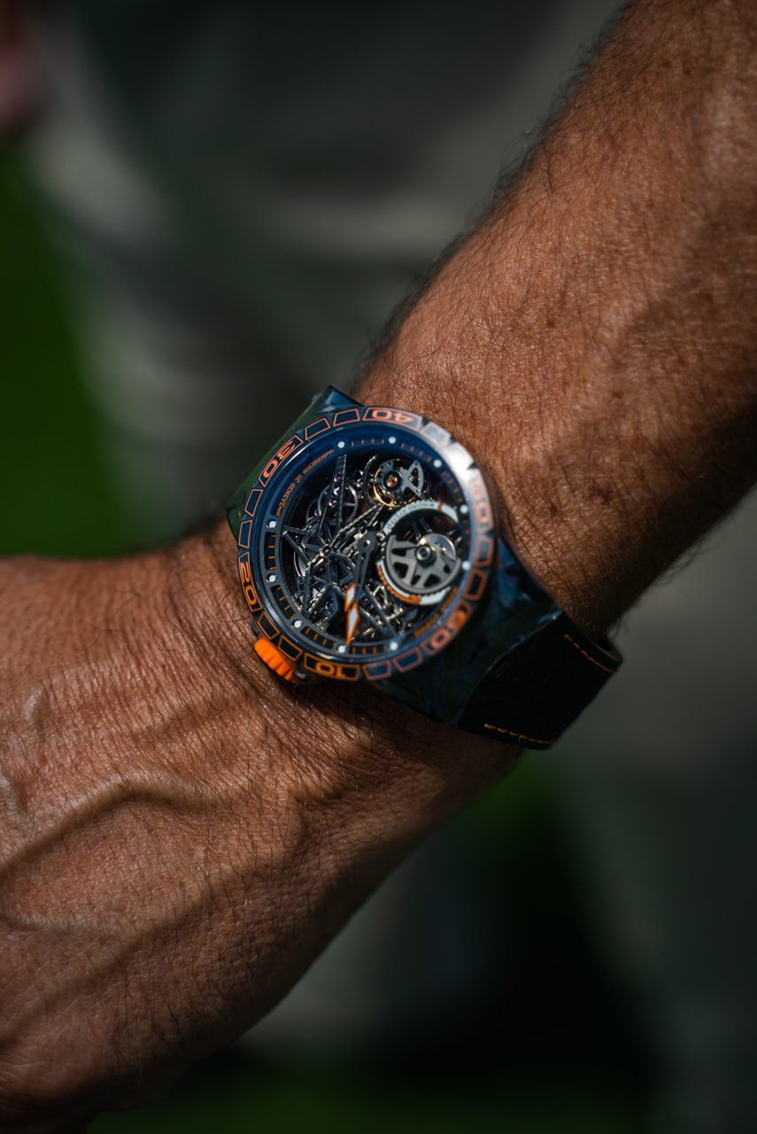 Roger Dubuis Watches and Lambos at HYPEGOLF Miami Lamborghini Aventador SVJ Urus Audi RSQ8 Miami Beach