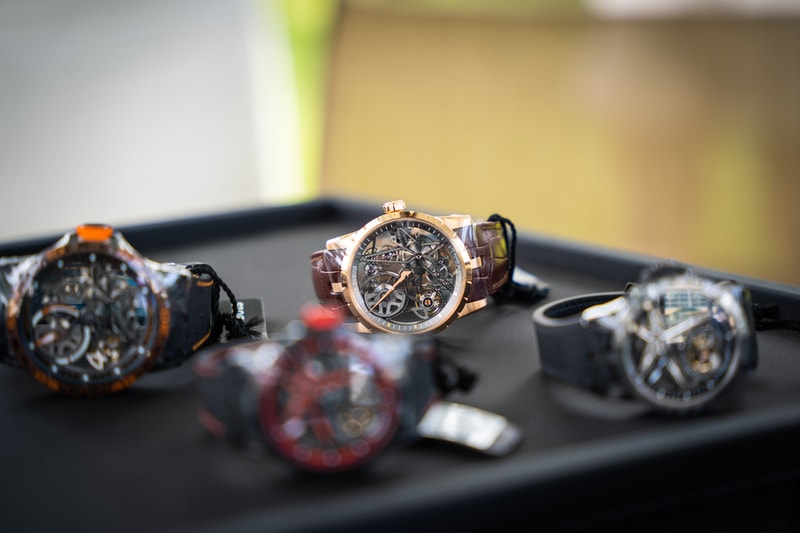 Roger Dubuis Watches and Lambos at HYPEGOLF Miami Lamborghini Aventador SVJ Urus Audi RSQ8 Miami Beach