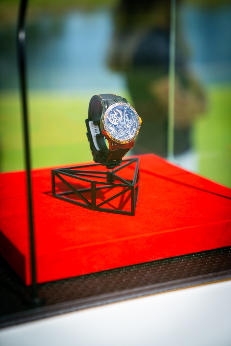 Roger Dubuis Watches and Lambos at HYPEGOLF Miami Lamborghini Aventador SVJ Urus Audi RSQ8 Miami Beach