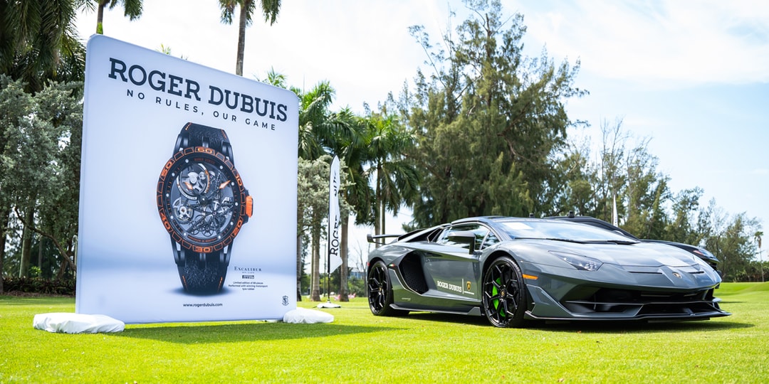 Roger Dubuis Watches and Lambos at HYPEGOLF Miami