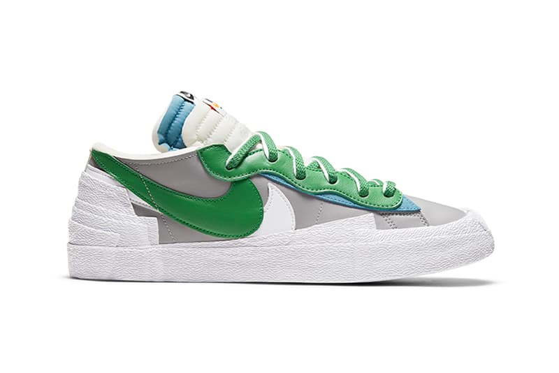 sacai x Nike Blazer Low "Magma Orange" "Classic Green" DD1877-100 DD1877-001 Release Information Official Look Store List How to Cop Where to Buy Chitose Abe