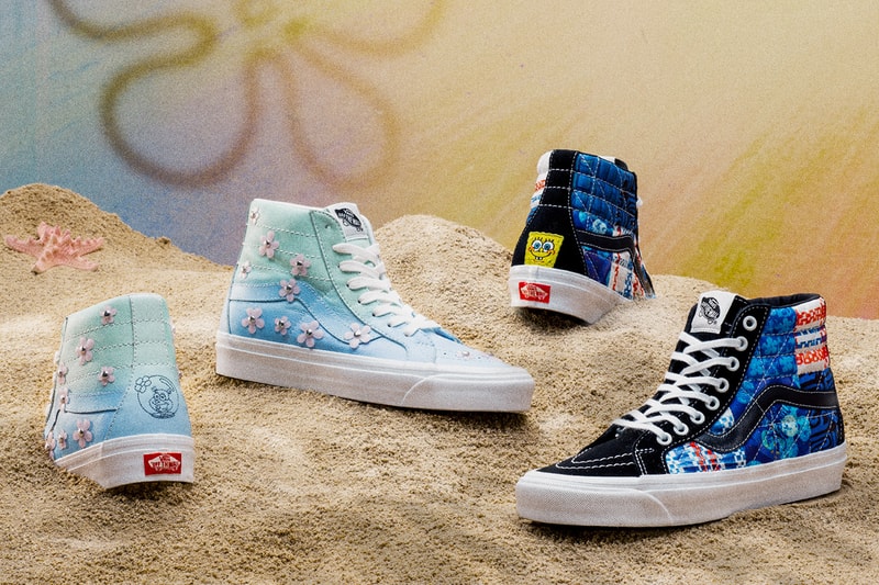 sandy lian vans spongebob squarepants sk8 hi hoodie bucket hat t shirt release info date store list buying guide photos price 
