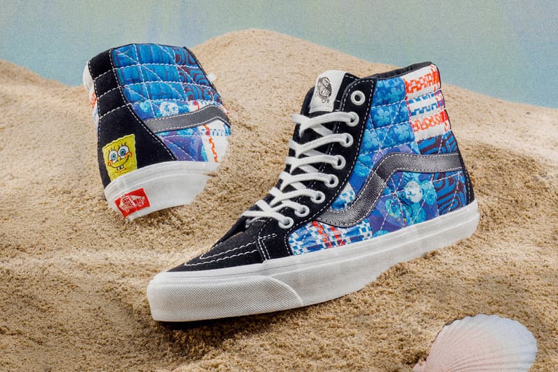 sandy lian vans spongebob squarepants sk8 hi hoodie bucket hat t shirt release info date store list buying guide photos price