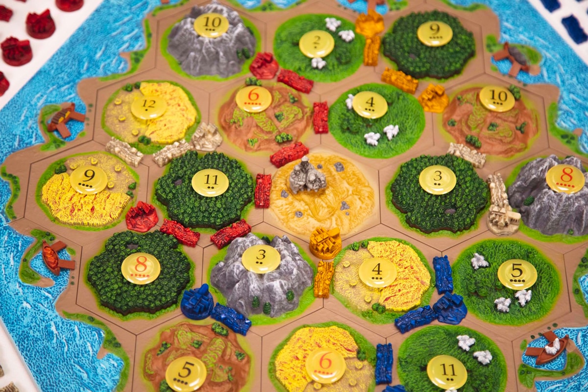 New 3D ' Settlers of Catan' Edition Board Game