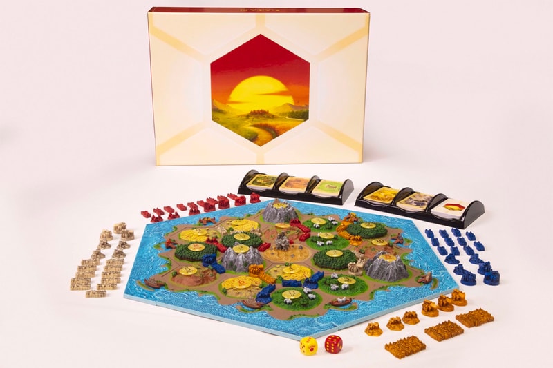 New 3D 'Settlers of Catan' Edition Truly Brings the Board Game to Life strategy three dimensional german design klaus teuber 