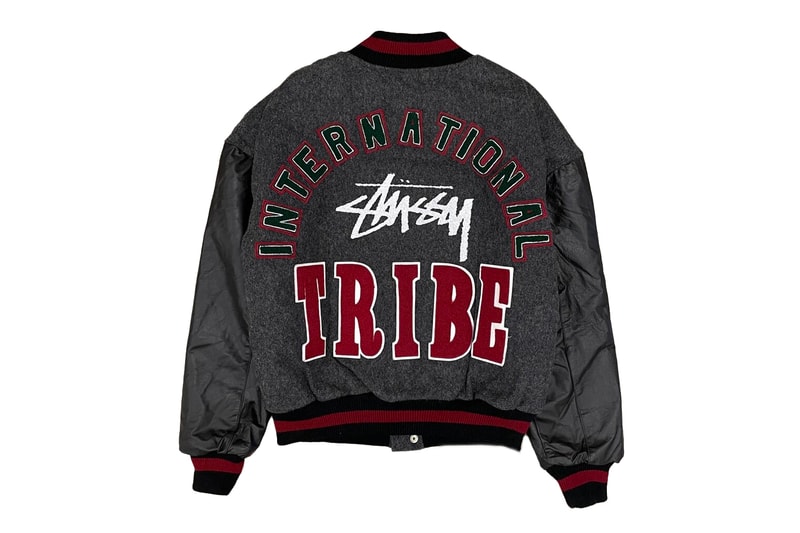 Shawn Stussy Keith Haring Tribe Varsity Vintage Sale art new york archives vintage clothing International Stussy Tribe Jackets 