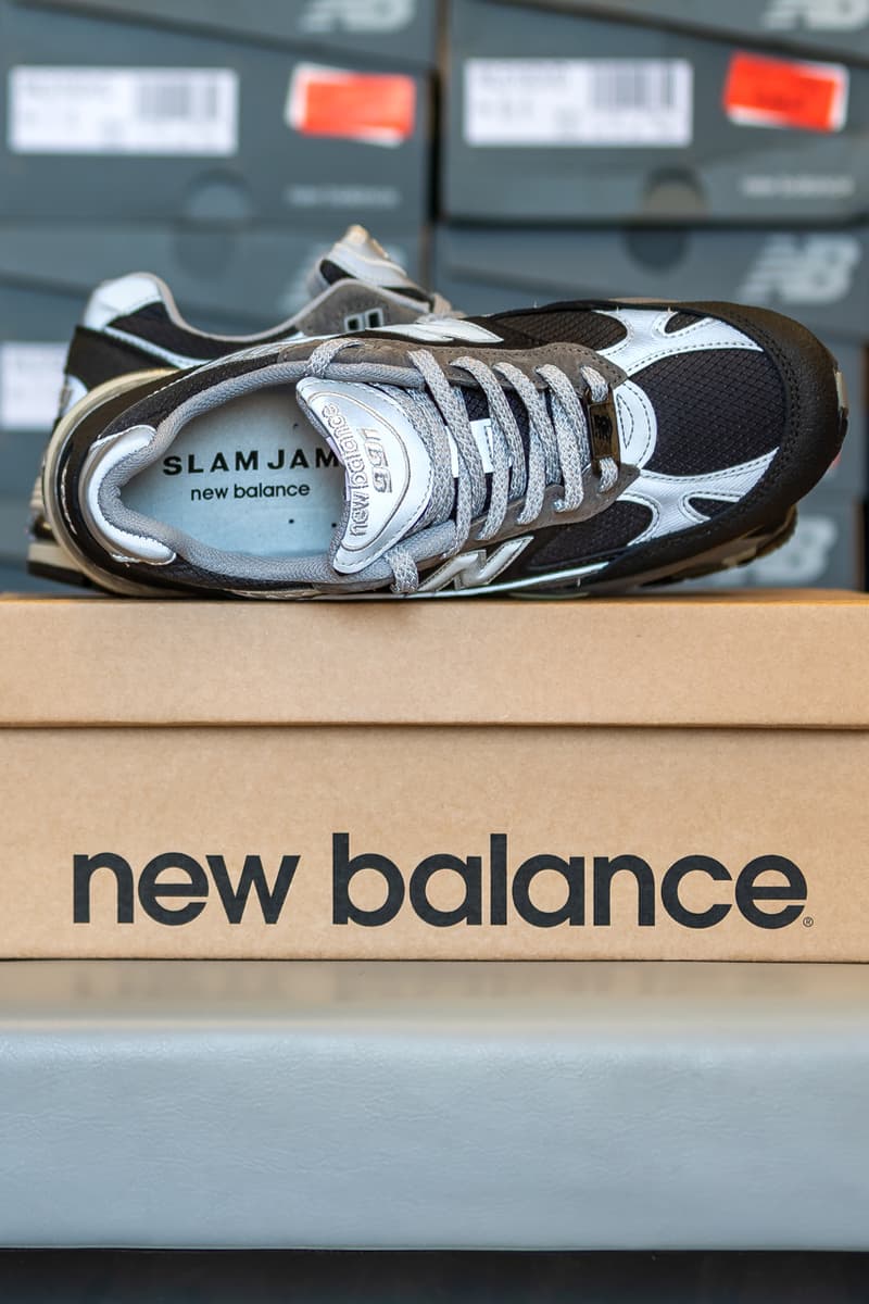 Slam Jam x New Balance 991 Collaboration (Un)corporate Uniforms Project "Unfinished 990v3" Flimby Shap Cumbria UK Collab Collection Anorak Track Pant Release Information Drop Date Limited Edition First Look Closer Rare