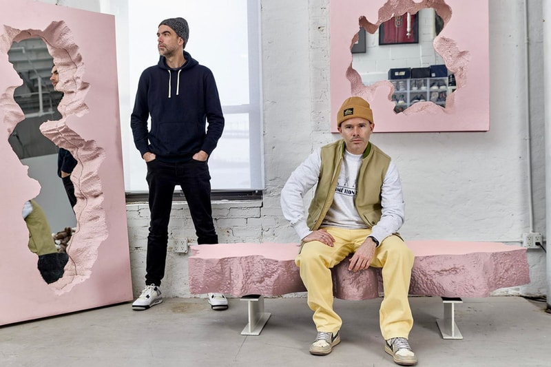 Snarkitecture Gufram Bubblegum Pink Furniture Broken Series Collaboration Daniel Arsham Alex Mustonen K11 MUSEA