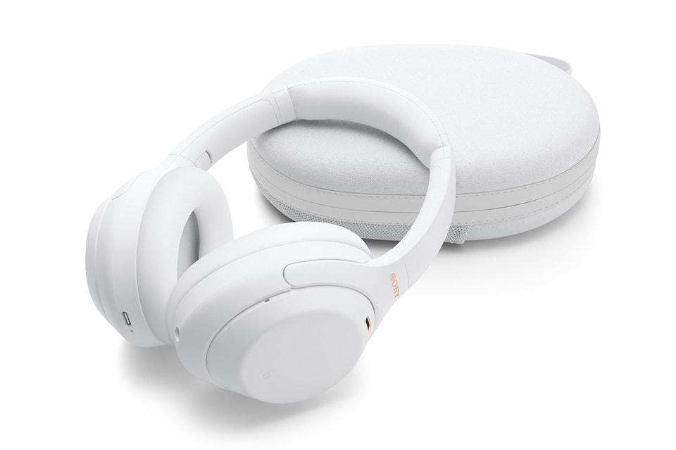 Maiden Samme jogger Sony Noise Cancelling WH-1000XM4 Silent White Info | Hypebeast