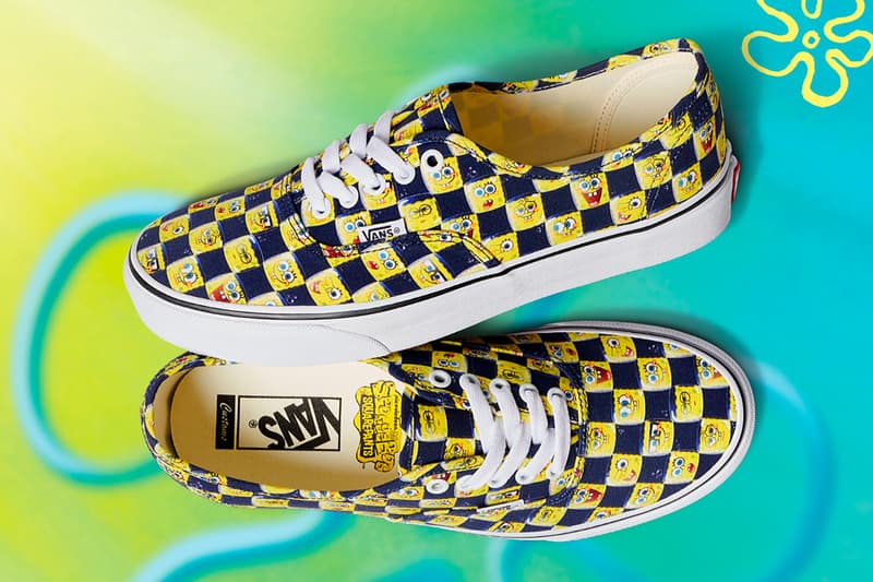 SpongeBob SquarePants Vans Customs Release Info patrick star sandy cheeks mr krabs squidward tentacles nickelodeon 