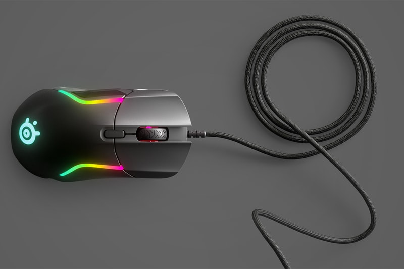 steelseries video gaming mouse rival 5 multi genre ergonomics programmable buttons dpi customization 