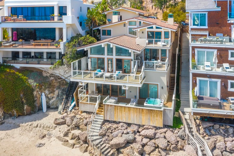 Steve McQueen Malibu Beach Home Sothebys International Realty listing beachfront Trancas homes design architecture 