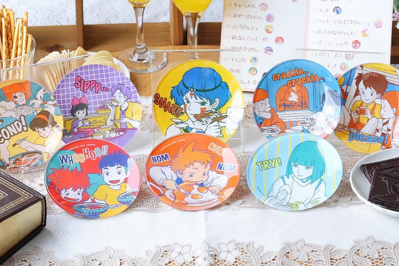 Studio Ghibli Mini Plates Release Info Spirited Away Princess Mononoke Castle in the Sky, My Neighbor Totoro, Kiki’s Delivery Service The Cat Returns ponyo Howl’s Moving Castle Porco Rosso