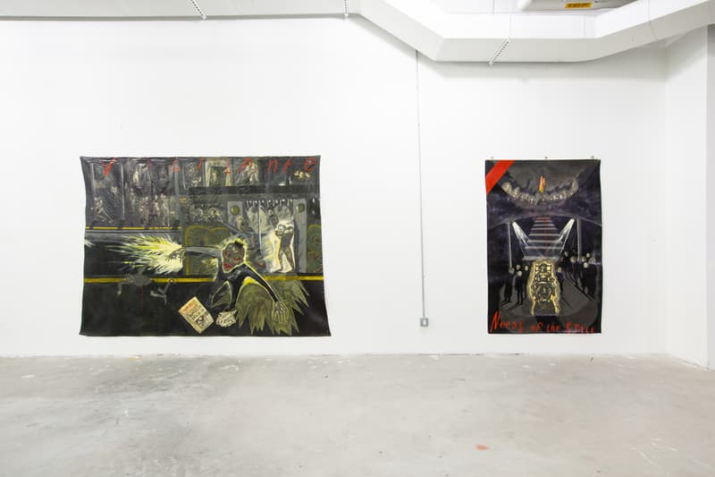 sue coe paintings james fuentes essex exhibition