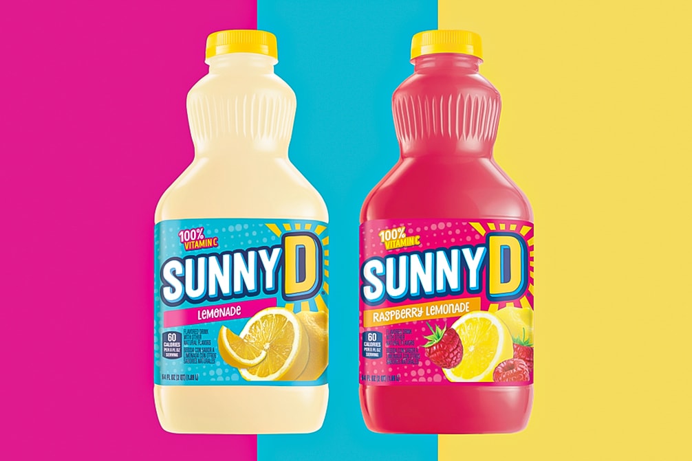 SUNNYD Lemonade Raspberry twist summer flavors info drinks 