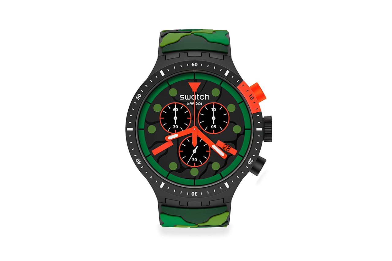 ESCAPE Chronograph Series Brings Three Dimensional Camouflage Straps in a Host of Colors