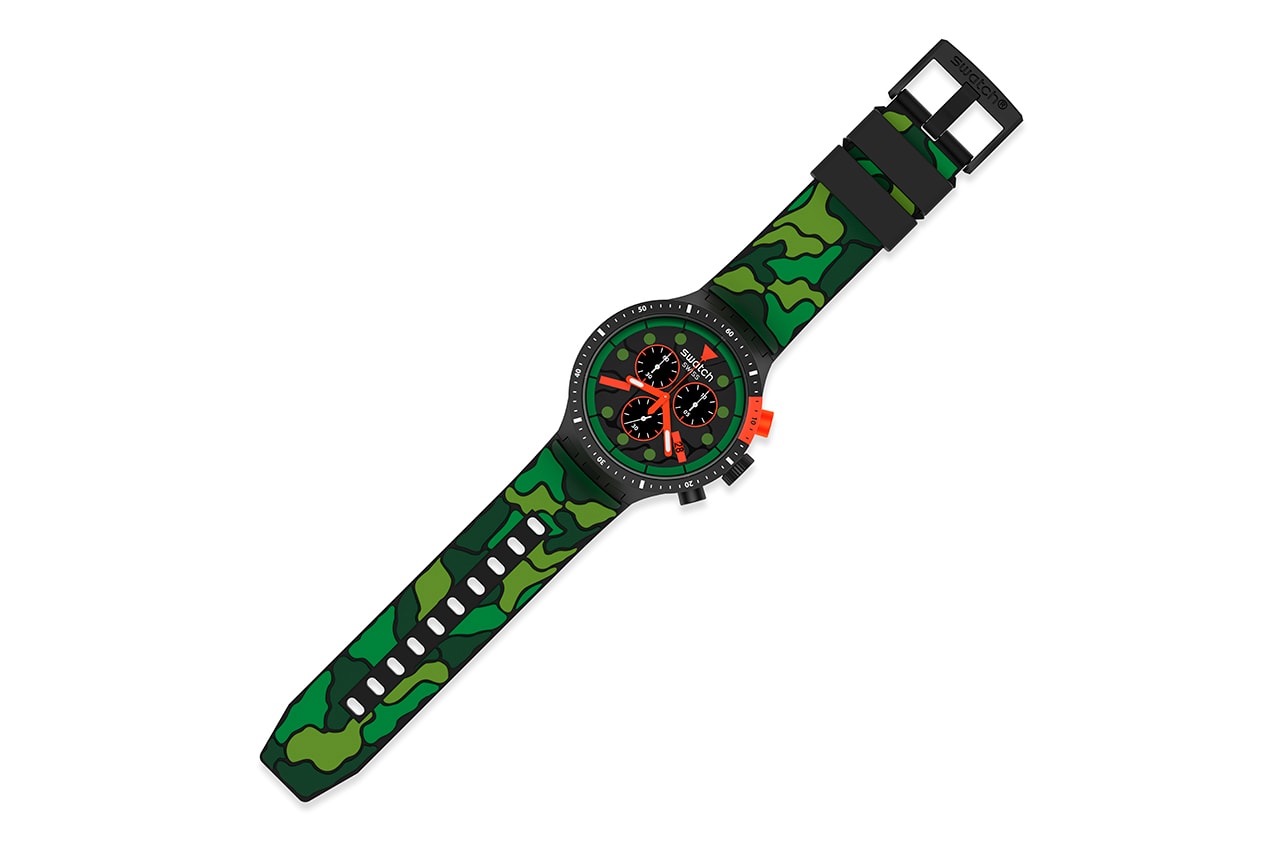 ESCAPE Chronograph Series Brings Three Dimensional Camouflage Straps in a Host of Colors