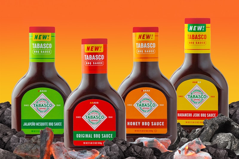 Tabasco Officially Launches Its First Line of BBQ Sauces Condiments hot sauce America summertime flavors walmart