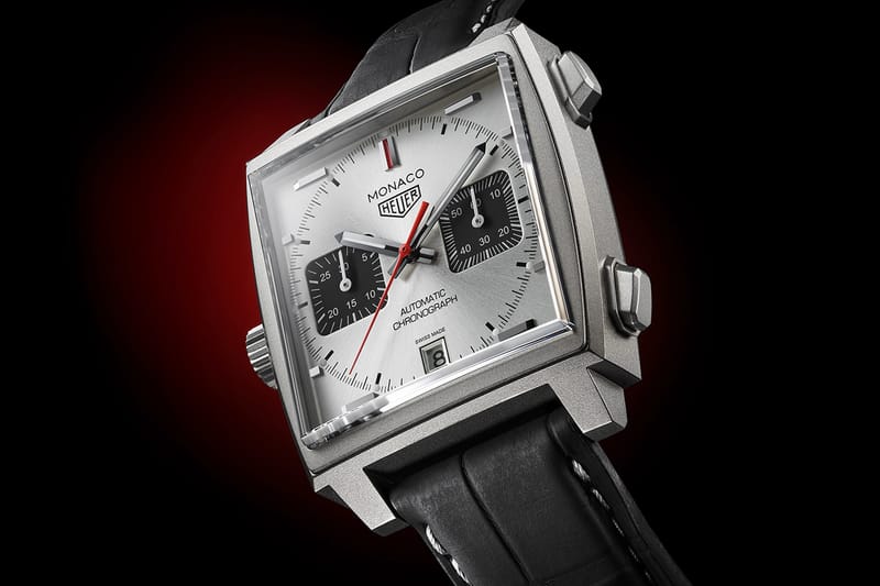 TAG Heuer Monaco Titan Drops In New Sand-Blasted Titanium Case