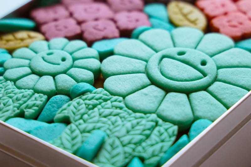Takashi Murakami Serves Up Hydrangea-Shaped Flower Cookies