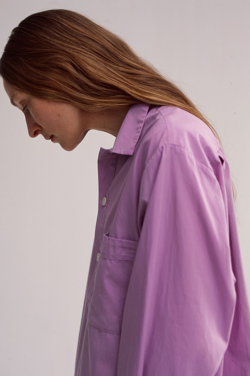 Tekla fabrics copenhagen bedshirts sleepwear release details organic cotton buy cop purchase