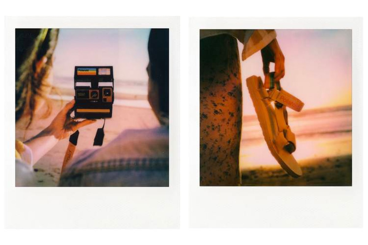 Teva x Polaroid Sandals Capsule Collection limited edition summer-ready collaboration photos 