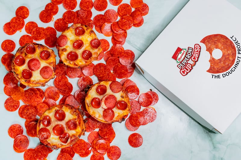 The Doughnut Project Joins HORMEL For "Cheese the Day" Pepperoni Donut