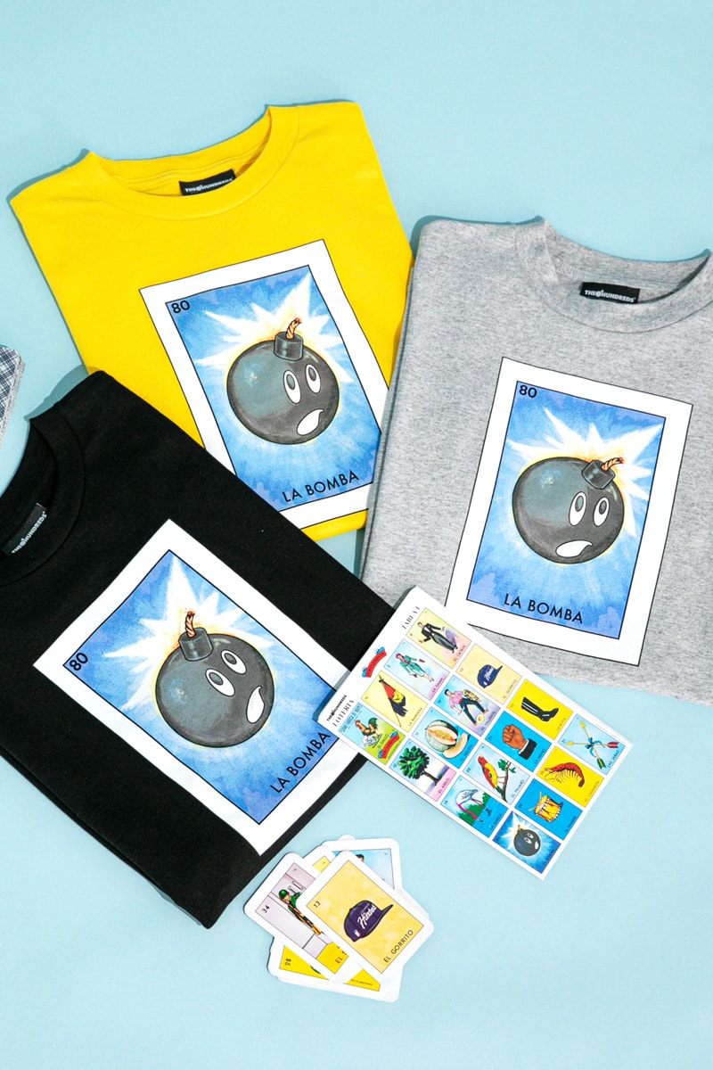 The Hundreds Join Forces With Lotería Don Clemente for a Cinco de Mayo Exclusive Collection collaboration autentica loteria los angeles loteria card game graphic tees lookbooks 