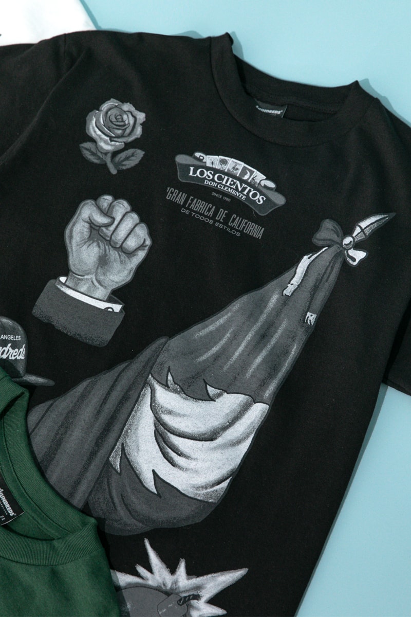 The Hundreds Join Forces With Lotería Don Clemente for a Cinco de Mayo Exclusive Collection collaboration autentica loteria los angeles loteria card game graphic tees lookbooks 
