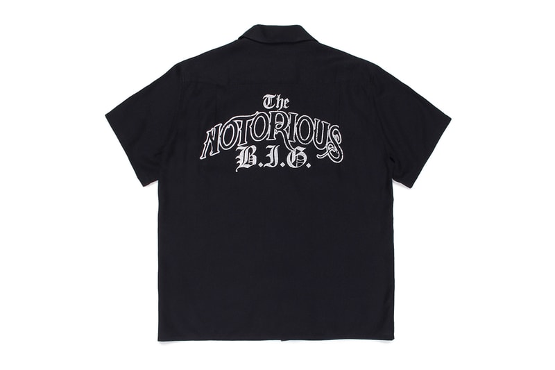 The Notorious B.I.G. Wacko Maria Collab release Info hawaiian shirts sweatshirts sweater life after death born again biggie smalls 