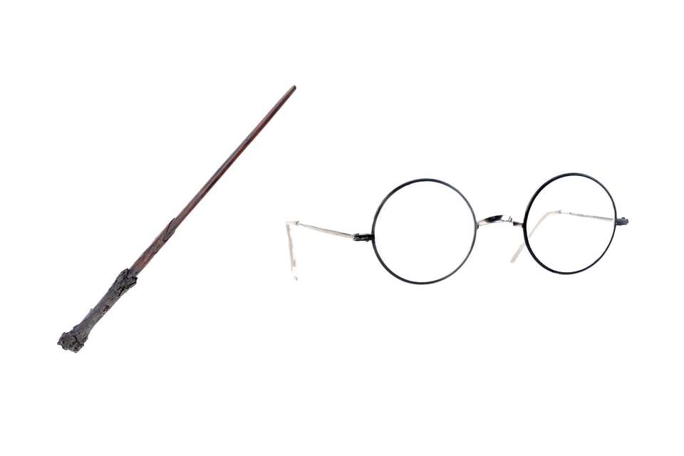 Harry Potter Glasses and Wand Harry Potter Glasses and Wand