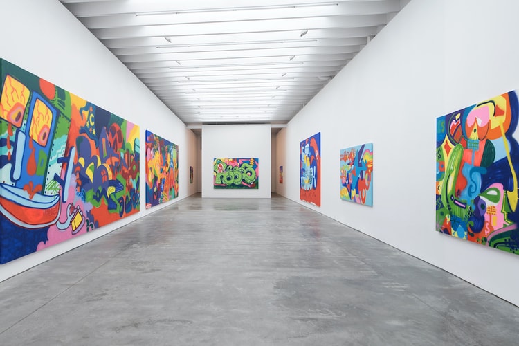 Todd James Envisions a Graffiti-Covered "Garden of Eden" At Ross + Kramer Gallery