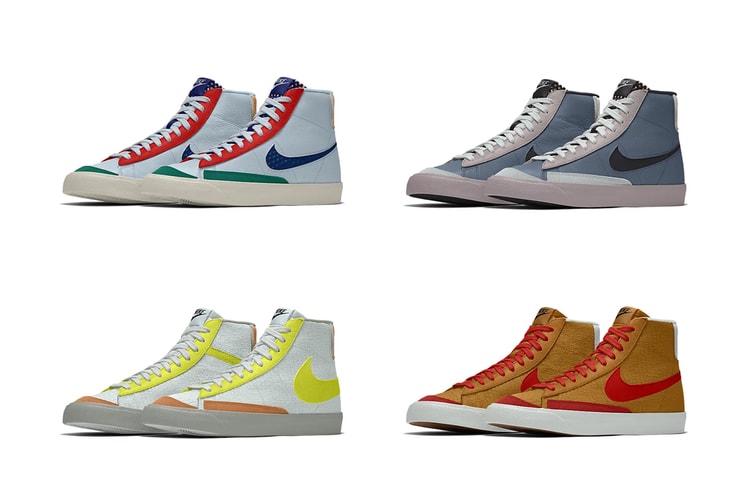 Travis Kelce and Nike Drop Expansive Blazer Mid '77 Vintage By You Collection