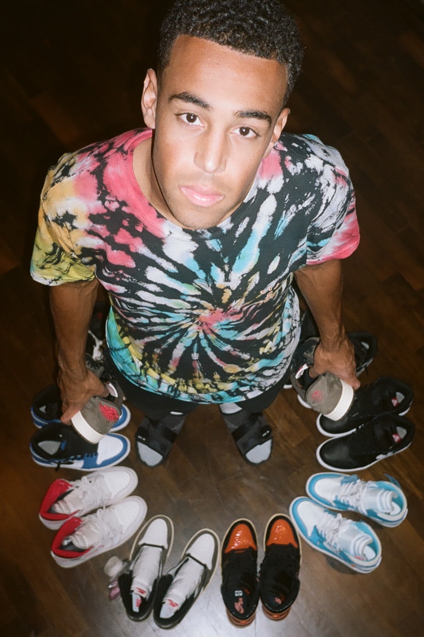 Sole Mates: Tyler Adams & the Jordan 4 Mist Blue Air Jordan footballer rb Leipzig USMNT 